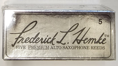 Frederick L. Hemke Alto Saxophone Reeds Filed - 5 Per Box DISCONTINUED