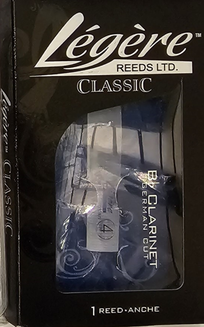 Legere Classic German Clarinet Reeds - Original Packaging