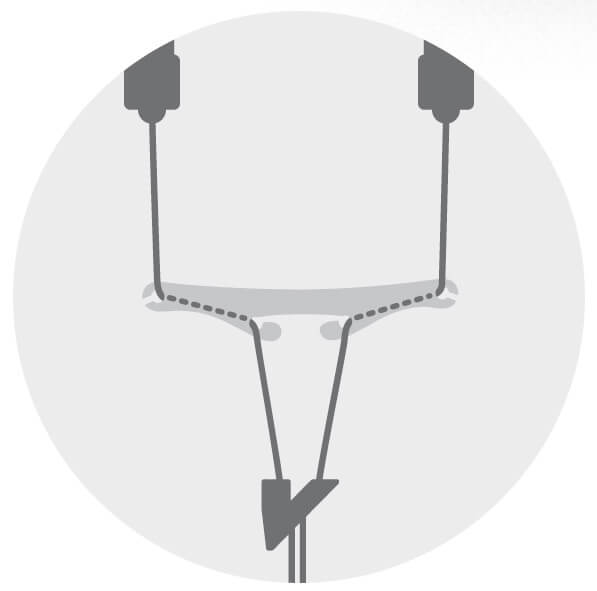 Vandoren Neck Strap Separator Bar - Gold VSBG