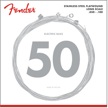 Fender Stainless Steel Flatwound Long Scale Electric Bass
