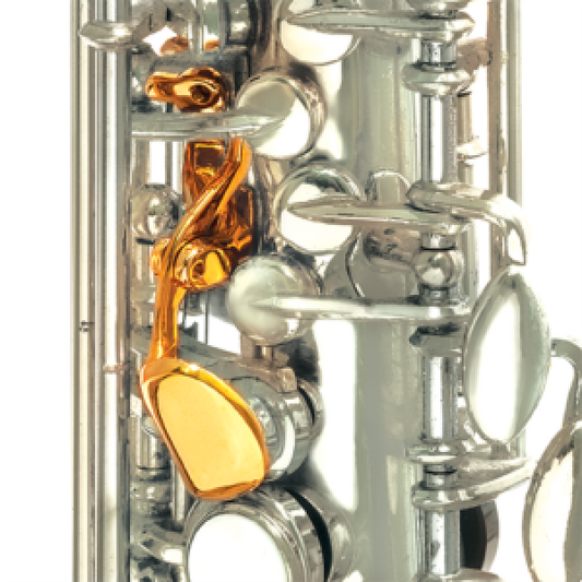 Oleg Soprano Sax F Fork Assembly Gold Plated - 201
