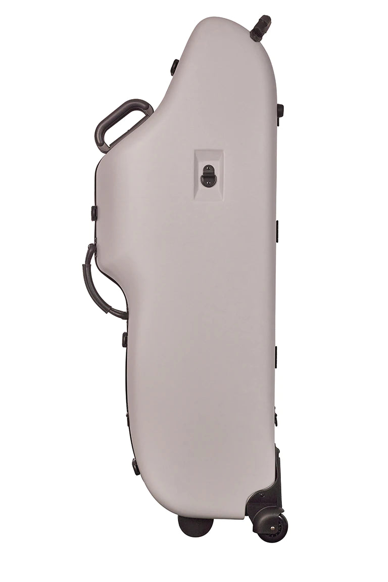 Bam Hightech Low Bb or A Baritone Sax Case - 3101XL - Light Grey