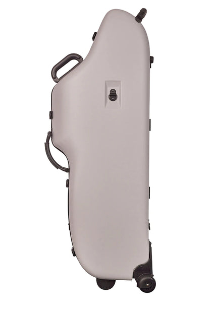 Bam Hightech Low Bb or A Baritone Sax Case - 3101XL - Light Grey