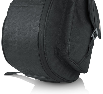 Gator Transit Series Acoustic Guitar Gig Bag- Charcoal Exterior - GT-ACOUSTIC