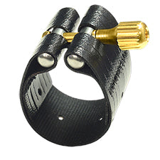 Rovner Dark Tenor Sax Ligature & Cap for Metal Mouthpieces 2M and RTM