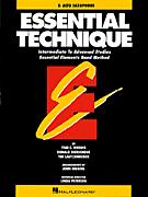 H Leonard Book- Essential Technique - Alto Saxophone