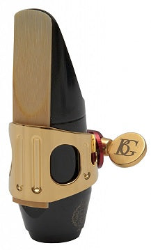 BG France Soprano Sax Ligature Duo Gold Plated -LDS1