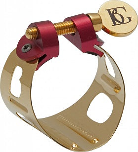 BG France Soprano Sax Ligature Duo Gold Plated -LDS1