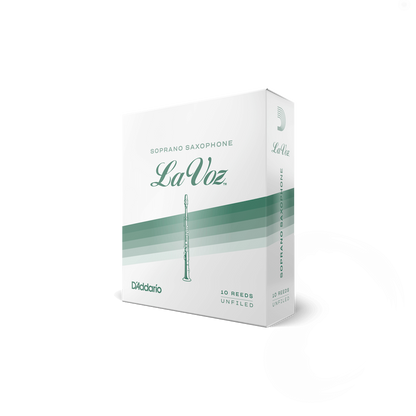 La Voz Soprano Saxophone Reeds -10 Per Box DISCONTINUED