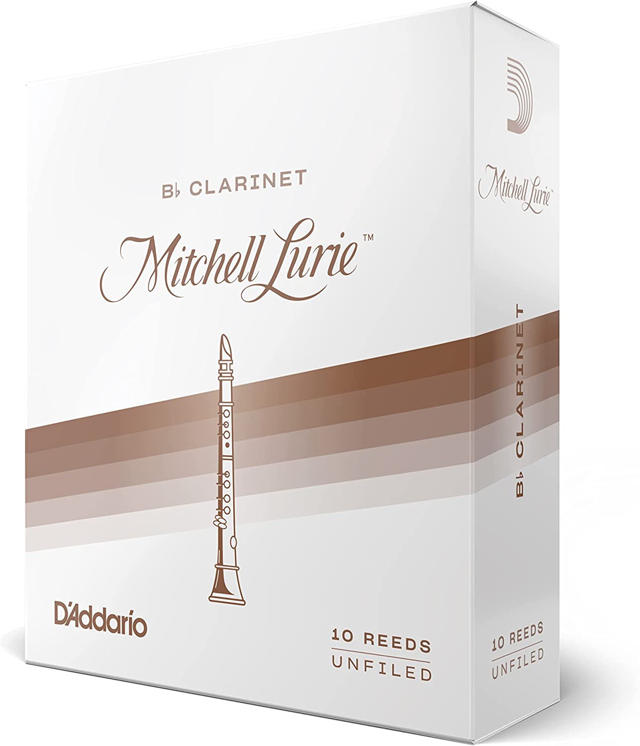 Mitchell Lurie Bb Clarinet Reeds Unfiled - 10 Per Box DISCONTINUED