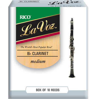 La Voz Bb Clarinet Reeds -10 Per Box DISCONTINUED