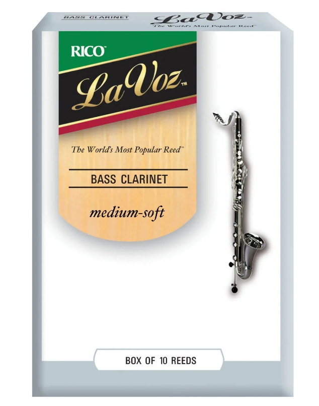 La Voz Bass Clarinet Reeds - 10 Per Box DISCONTINUED
