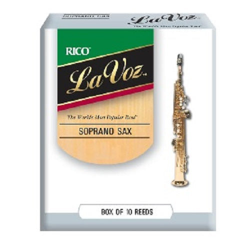 La Voz Soprano Saxophone Reeds -10 Per Box DISCONTINUED