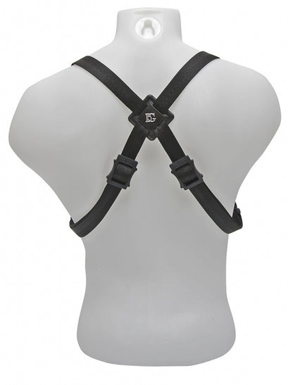 BG France Sax  Harness Strap Male W/ Metal Open Hook - S40M Black