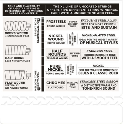 D'Addario Half Rounds, Jazz Medium , 13-56 Electric Guitar Strings