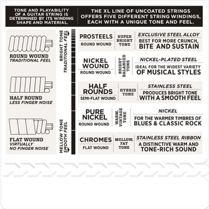 D'Addario  Nickel Wound, Jazz Medium, 13-56, Electric Guitar Strings