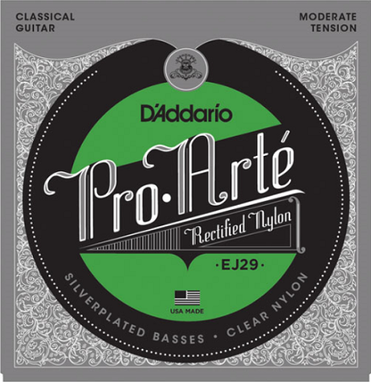 D'Addario  Pro-Arte Rectified TrebleS, Moderate Tension Classical Guitar Strings