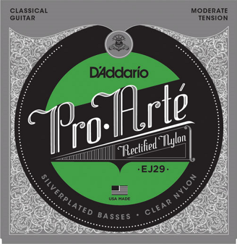 D'Addario  Pro-Arte Rectified TrebleS, Moderate Tension Classical Guitar Strings