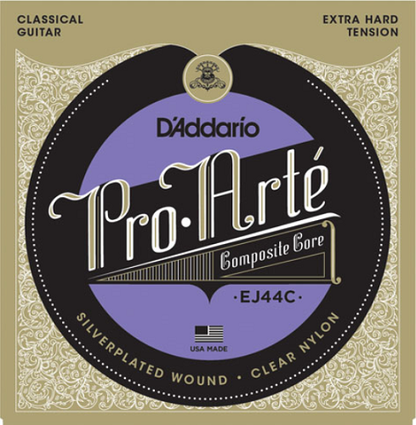 D'Addario  Pro-Arte Composite, Extra-Hard Tension Classical Guitar Strings - EJ44C