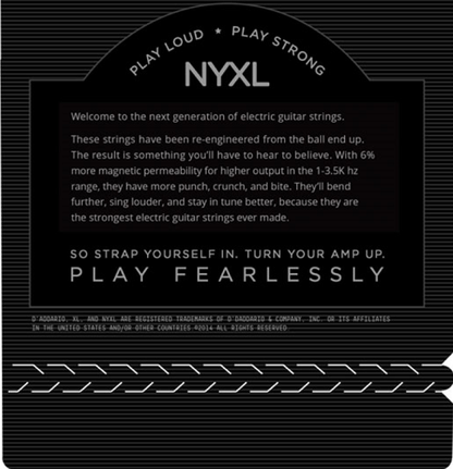 D'Addario  Nickel Wound, Extra Super Light, 8-38 Electric Guitar Strings