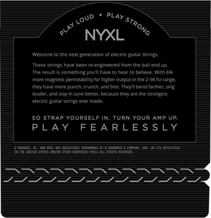 D'Addario Nickel Wound, Regular Light, 10-46 Electric Guitar Strings - 3-PACK