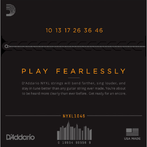 D'Addario  Nickel Wound, Regular Light, 10-46 Electric Guitar Strings