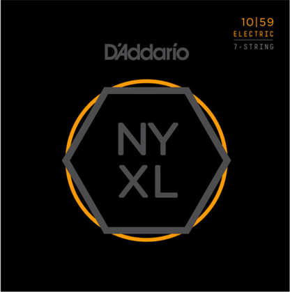 D'Addario Nickel Wound, Light Top Heavy Bottom,  10-59 Electric Guitar Strings