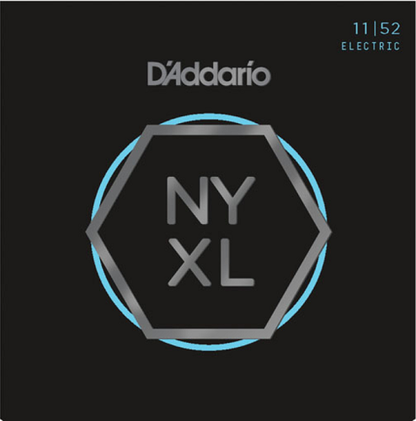 D'Addario Nickel Wound, Medium Top/ Heavy Bottom, 11-52 Electric Guitar Strings
