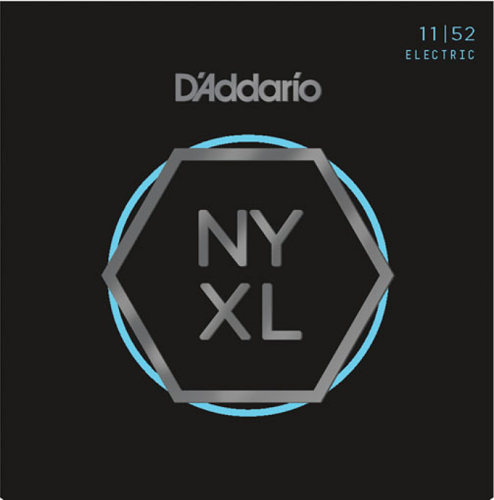D'Addario Nickel Wound, Medium Top/ Heavy Bottom, 11-52 Electric Guitar Strings