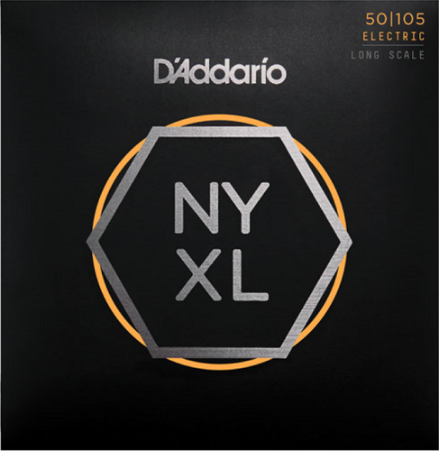 D'Addario Long Scale, Medium, 50-105 Bass Guitar Strings