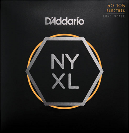 D'Addario Long Scale, Medium, 50-105 Bass Guitar Strings