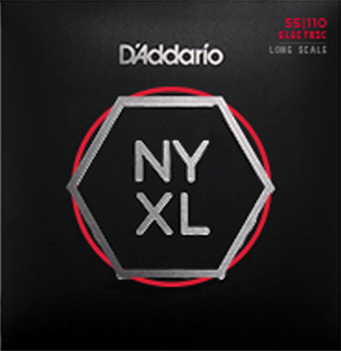 D'Addario  Long Scale, Heavy, 55-110 Bass Guitar Strings