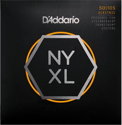 D'Addario NYXL, Long Scale, Medium, Double Ball END, 50-105 Bass Guitar Strings