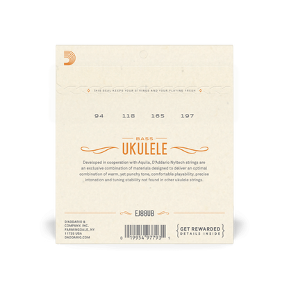 D'Addario Nyltech Bass Ukulele Strings