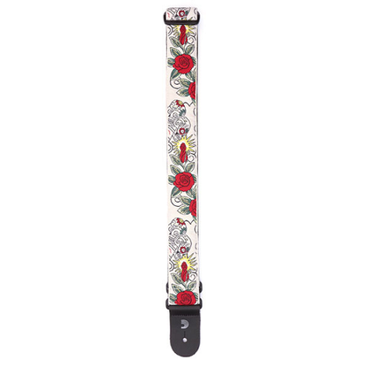 D'Addario Planet Waves Dia DE Los Muertos Woven Guitar Strap