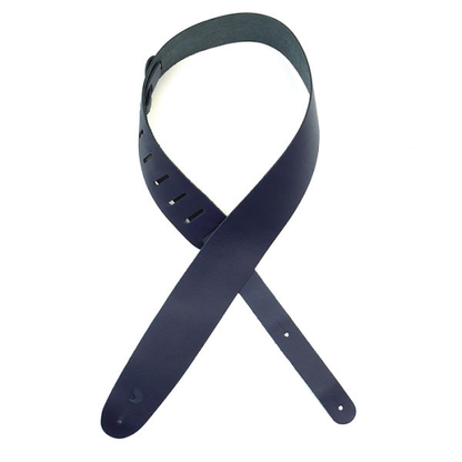 D'Addario Planet Waves Classic Leather Guitar Strap - Red or Blue