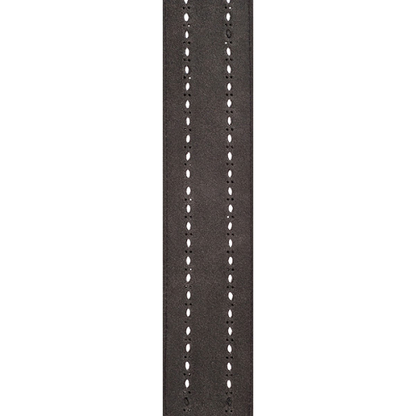 D'Addario  Planet Waves Vented Leather Strap W/ Black Rows