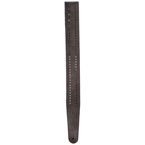 D'Addario  Planet Waves Vented Leather Strap W/ Black Rows