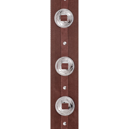 D'Addario Planet Waves Conchos Leather Guitar Strap