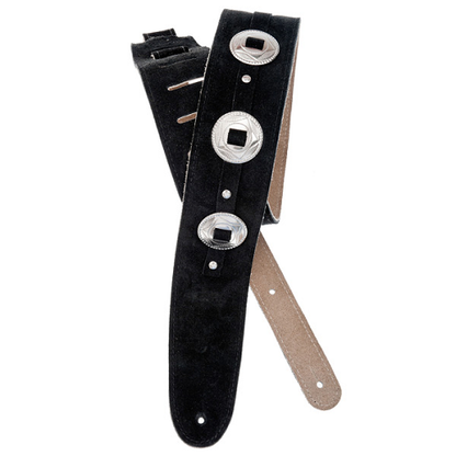 D'Addario Planet Waves Conchos Leather Guitar Strap
