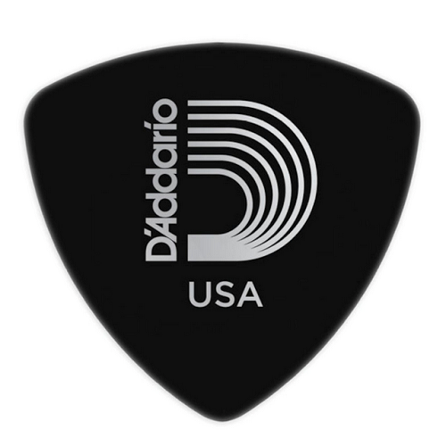 D'Addario Planet Waves Black Celluloid Wide Guitar Picks - 10 Pack