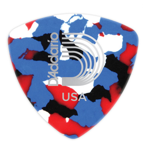 D'Addario  Planet Waves Wide Multi-Color Celluloid Guitar Picks - 10 Picks
