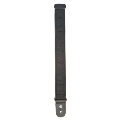 D'Addario  Planet Waves Woven Guitar STRAP, Black Satin