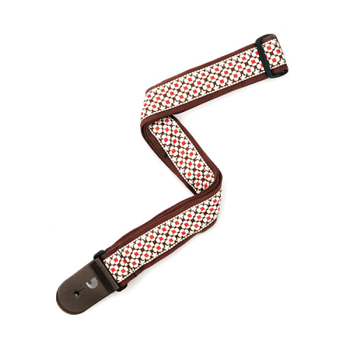 D'Addario Planet Waves Indie Flower Jacquard Guitar Strap
