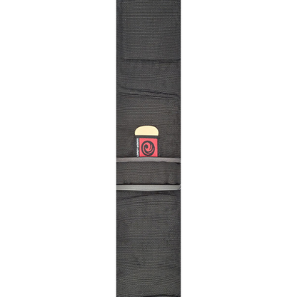 D'Addario Planet Waves 3-INCH Wide Black Bass Gutiar Strap W/ Internal Pad