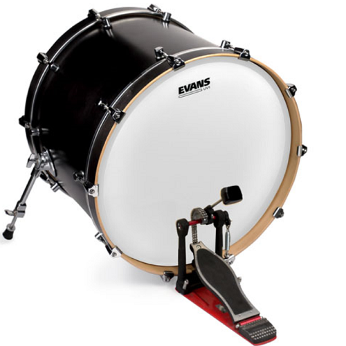 Evans UV1 Coated Bass Head Drum Heads