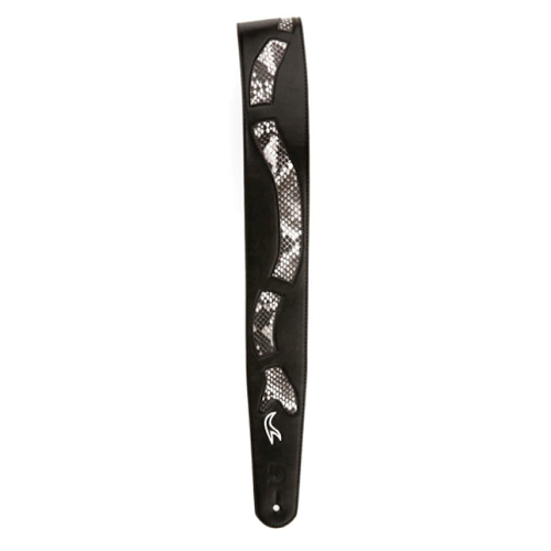 D'Addario  Planet Waves Snake Skin Window Leather Guitar Strap