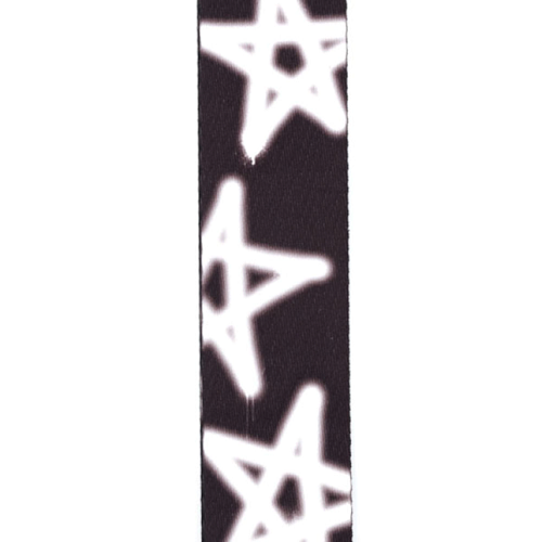 D'Addario  Planet Waves Polyester Woven Guitar Strap W/ Grafiti Stars