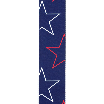 D'Addario  Planet Waves Americana Woven Polyester Stars & Stripes Guitar Strap