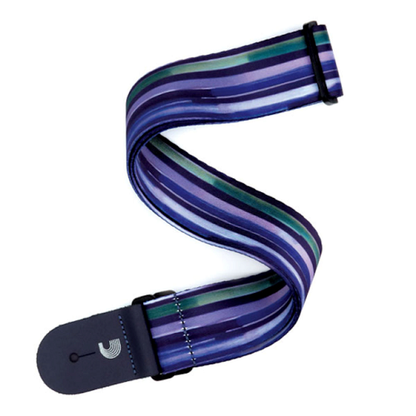 D'Addario  Planet Waves Polyester Latin Line Art Woven Guitar Strap
